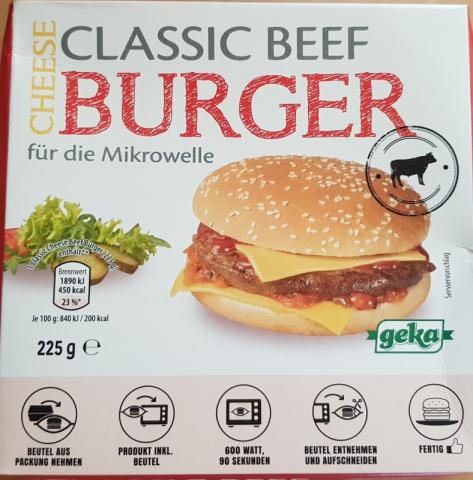 Classic Beef Cheese Burger | Hochgeladen von: Markus6981