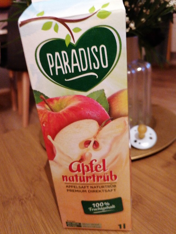 Paradiso Apfel Premiumdirektsaft, naturtrüb von Paul.Kirsch | Hochgeladen von: Paul.Kirsch