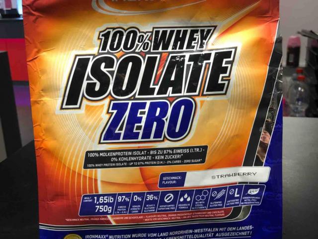 Eiweiß, 100% whey zero isolate von Parker | Hochgeladen von: Parker