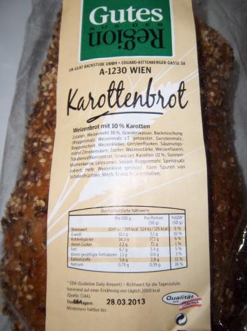 Karottenbrot vom Bäckermeister | Hochgeladen von: wicca