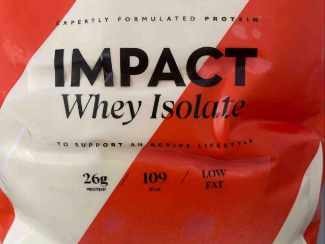 IMPACT Whey Isolate von leavlbt | Hochgeladen von: leavlbt