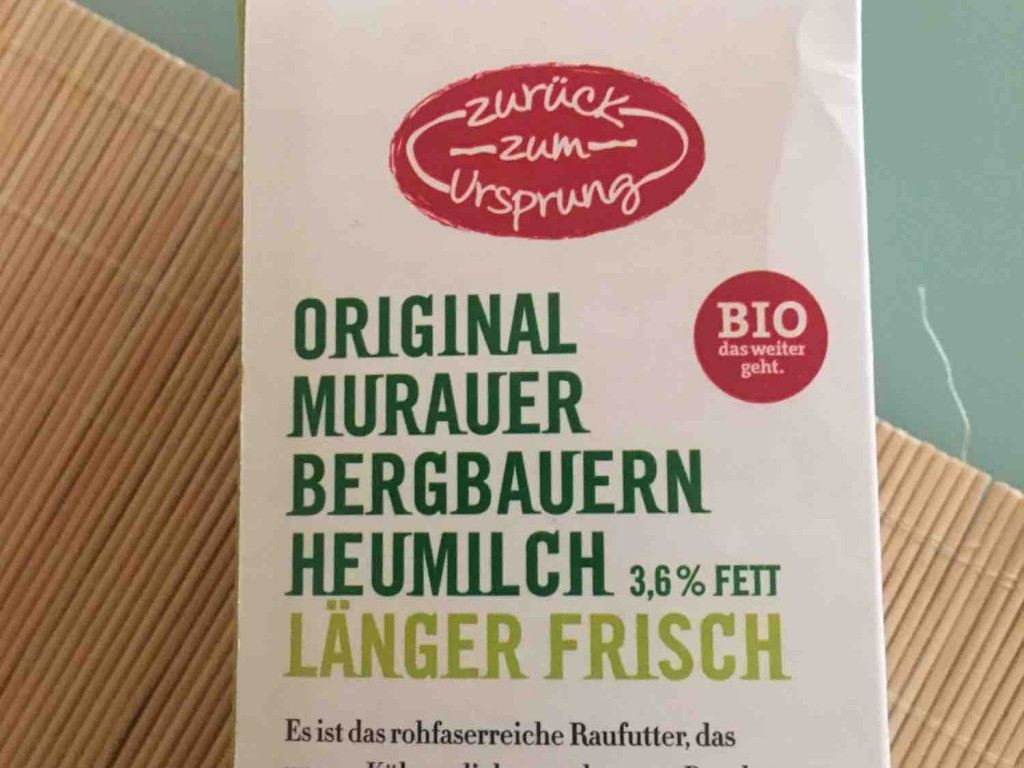 Original Murauer Bergbauern Heumilch 3.6%, Länger Frisch von zek | Hochgeladen von: zekis624