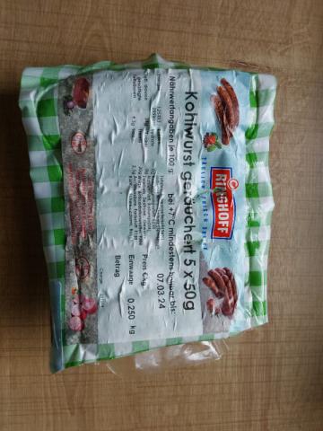 Kohlwurst 5x50 g von duostargm911 | Hochgeladen von: duostargm911