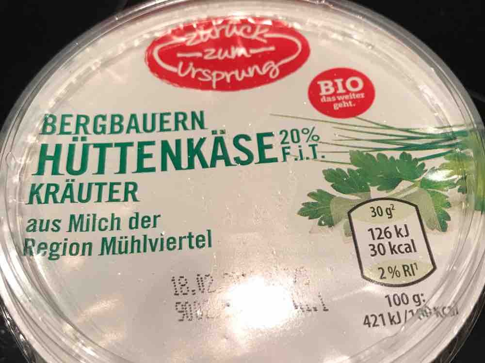 Bio-Hüttenkäse Kräuter 20% F.I.T von beetz | Hochgeladen von: beetz