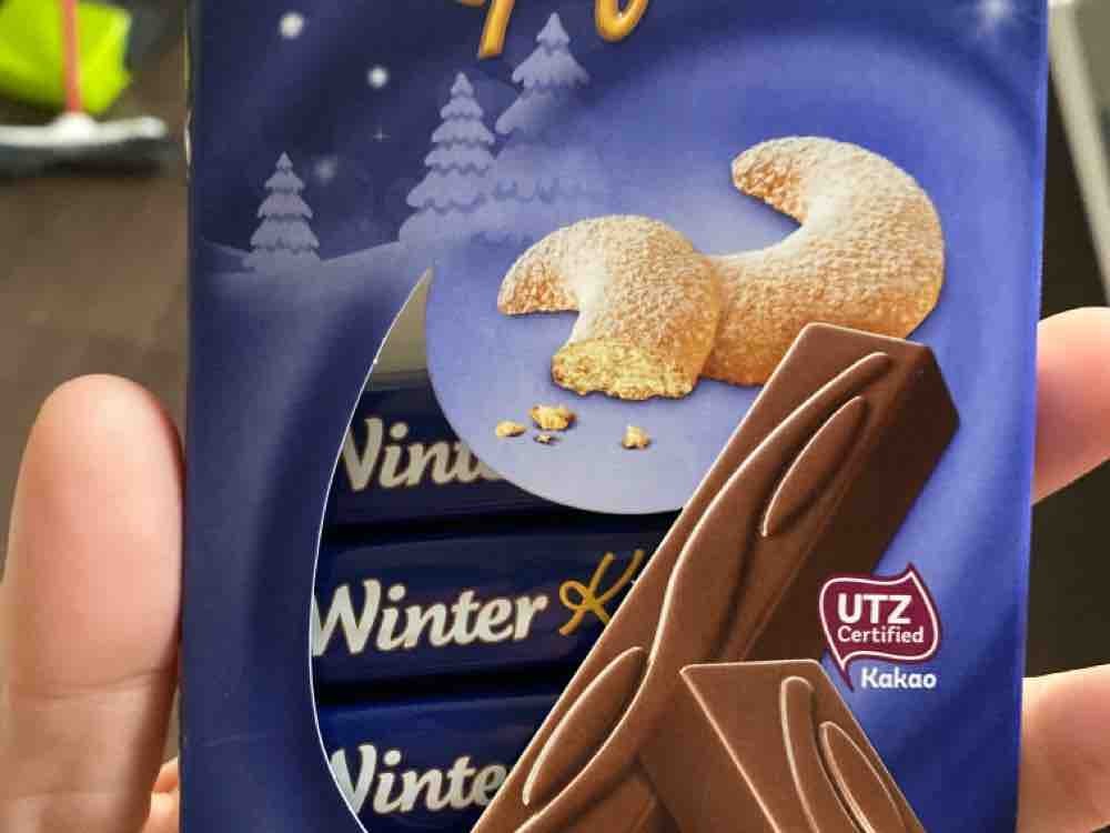 Winter Kipferl, Edel-Vollmilchschokolade von yvonnema | Hochgeladen von: yvonnema
