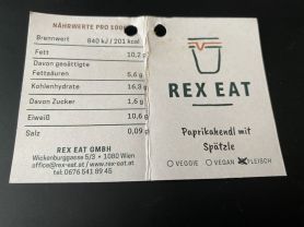 Rex Eat: Paprikahendl mit Spätzle | Hochgeladen von: chriger