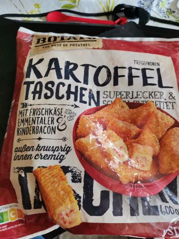 Kartoffel Taschen, mit Frischkäse, Emmentaler und Rinderbacon vo | Hochgeladen von: moosauge