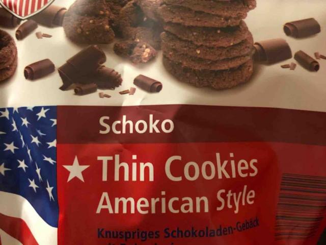 Thin Cookies American Style , Schoko von schokoqueen | Hochgeladen von: schokoqueen