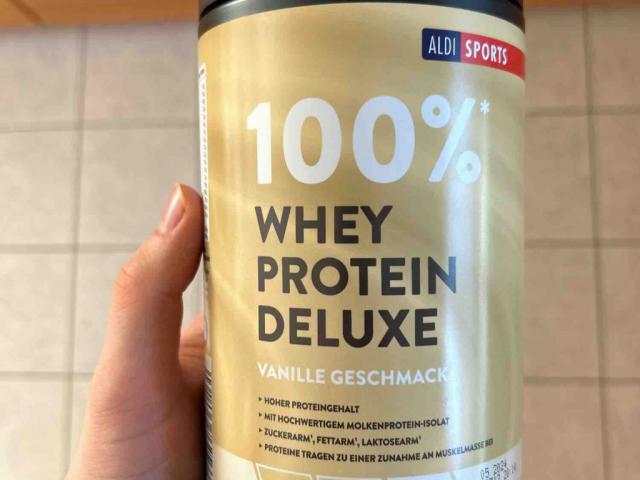100% Whey Protein Deluxe (Vanille) von stevenschmitt | Hochgeladen von: stevenschmitt