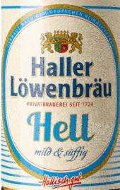 Haller Löwenbräu Hell, 500 ML | Hochgeladen von: heikoapfelbach