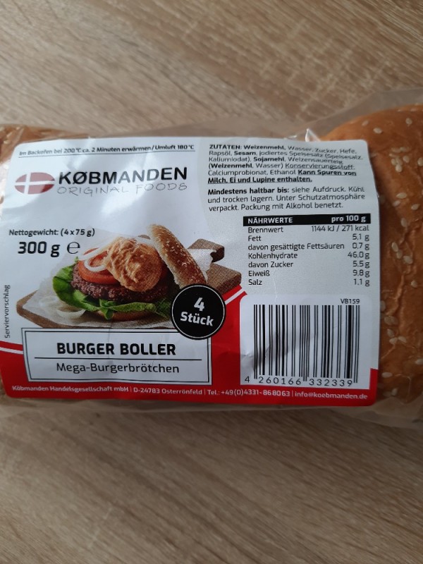 Burger Brötchen (Burgerboller), Mega-Burgerbrötchen von mimi104 | Hochgeladen von: mimi104