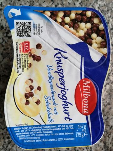Milbona Knusperjoghurt, Vanillegeschmack mit Schokoballs von mis | Hochgeladen von: misterx007