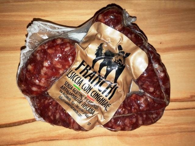 Franchi Salumi Wildschweinwurst, Salsiccia con Cinghiale | Hochgeladen von: cucuyo111