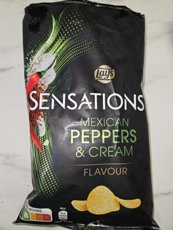 Sensations Premium Potato Chips, Mexican Peppers & Cream von | Hochgeladen von: Nagelbrett