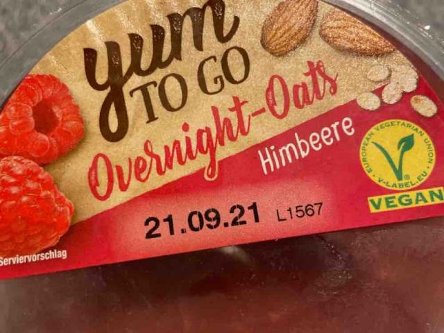 yum to go overnight oats Himbeere von MelliZ4711 | Hochgeladen von: MelliZ4711