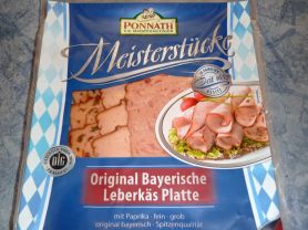 Original Bayerische Leberkäs-Platte, grob, Fleischkäse | Hochgeladen von: walker59