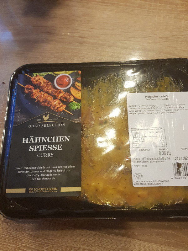 Hähnchen Spiesse Curry von Franziska1985 | Hochgeladen von: Franziska1985