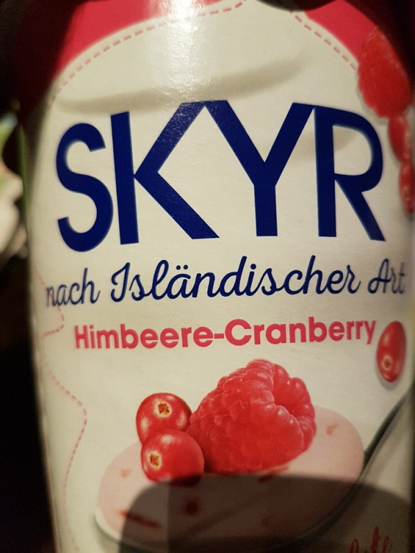 Skyr Himbeer-Cranberry von Simsala | Hochgeladen von: Simsala