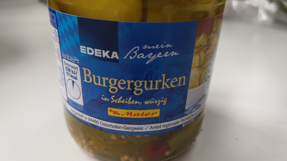 Burgergurken, in Scheiben, würzig von Jamicy | Hochgeladen von: Jamicy