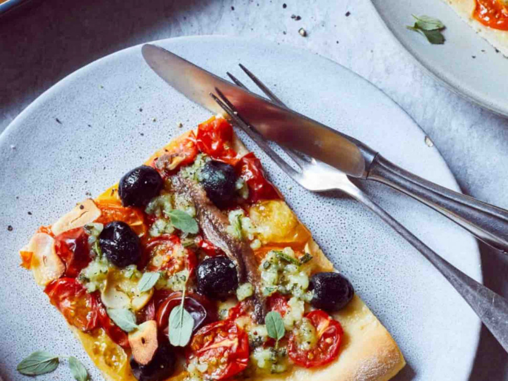 Tomatenfocaccia mit Oliven, 1/12 Portion von johannesbradt921 | Hochgeladen von: johannesbradt921