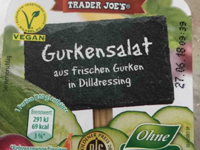 Gurkensalat in Dilldressing  (Aldi) von nina1959 | Hochgeladen von: nina1959