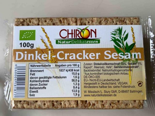 Dinkel-Cracker, Sesam von fonsi | Hochgeladen von: fonsi