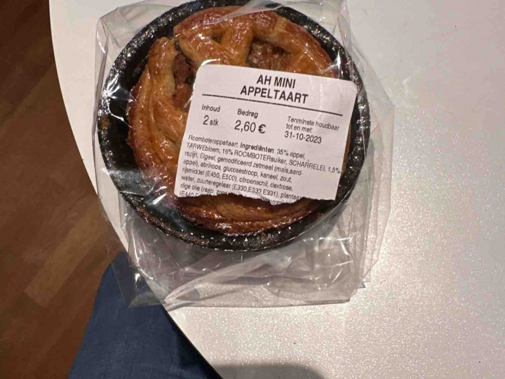 Mini appeltaart 2x, 1 Stück 96g von aarde12771 | Hochgeladen von: aarde12771