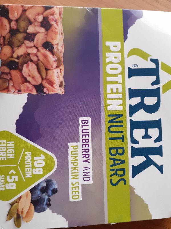 TREK Protein Nut Bar Blueberry and Pumpkin Seed von Smiles | Hochgeladen von: Smiles