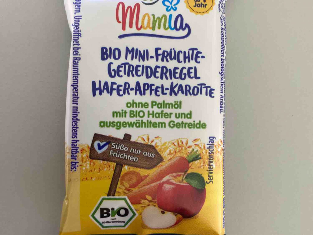 Bio Mini-Früchte-Getreideriegel Hafer Apfel Karotte von MaraSL | Hochgeladen von: MaraSL