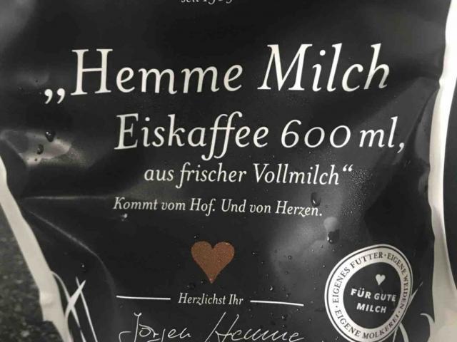 Hemme Milch Eiskaffee, aus frischer Vollmilch von A38P | Hochgeladen von: A38P