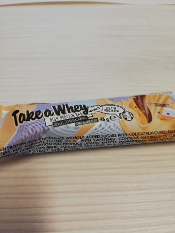 Take a Whey, Nougat flavour & caramel von Schafgesang | Hochgeladen von: Schafgesang