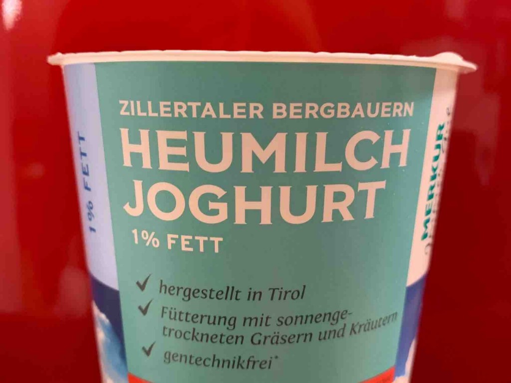 Heumilch Joghurt (1% Fett), Zillertaler Bergbauern von DL1 | Hochgeladen von: DL1