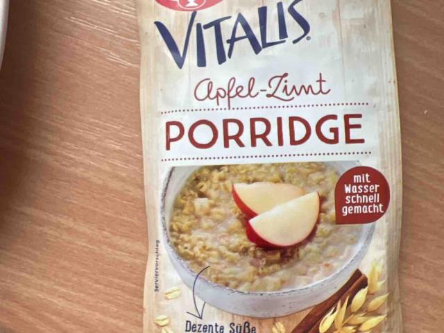 Vitalis Apfel-Zimt Porridge, mit Milch von PiaHielscher | Hochgeladen von: PiaHielscher