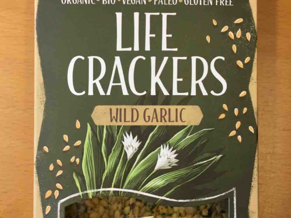 Life Crackers Wild Garlic, Bio Vegan Paleo Glutenfrei von abfab | Hochgeladen von: abfab