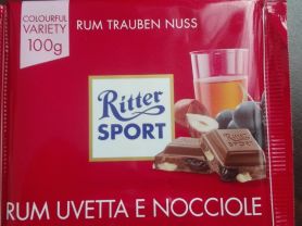 Ritter Sport, Rum Trauben Nuss | Hochgeladen von: center78 Ritter Sport, Rum Trauben Nuss | Hochgeladen von: center78