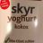 Kokos Skyr yoghurt von Maribelsunshine | Hochgeladen von: Maribelsunshine