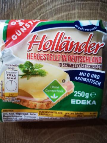 Holländer Schmelzkäsescheiben, hergestellt in Deutschland, mild  | Hochgeladen von: susu90