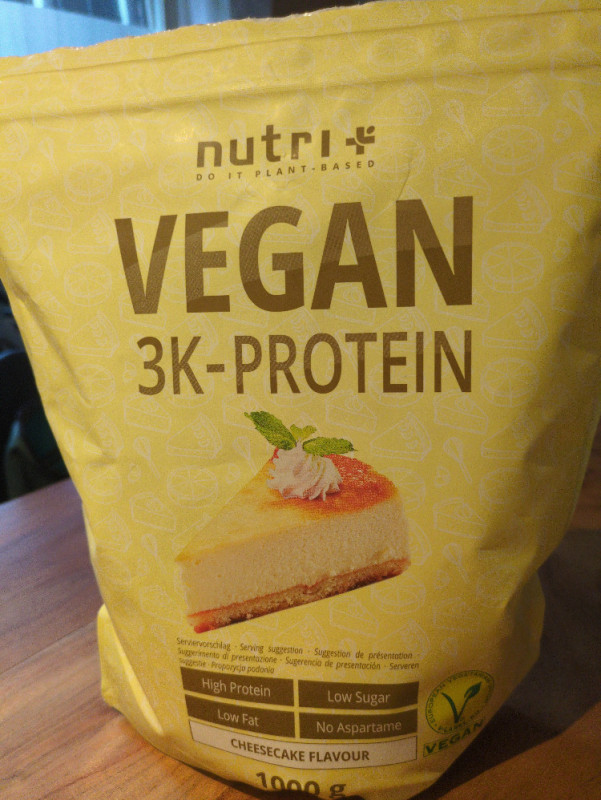 Proteinpulver Vegan 3K Protein (cheesecake) von jobforamark | Hochgeladen von: jobforamark