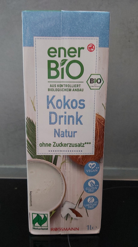 Kokos Drink Natur ener Bio, Ohne Zuckerzusatz von Kida Bee | Hochgeladen von: Kida Bee