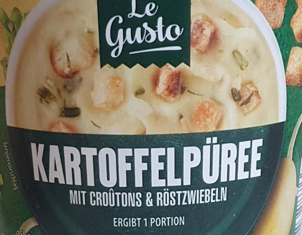 Le Gutso Kartoffelpüree, mit Crutons und Röstzwiebeln von marion | Hochgeladen von: marionmira74116