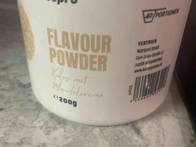 flavour powder, Kokos mit Mandelcreme von Kathl94 | Hochgeladen von: Kathl94