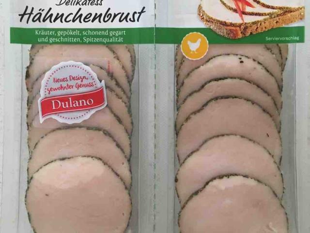 Photos and pictures of Sausage - Delikatess (Dulano) Fddb products, Meat Hähnchenbrust, Classic and