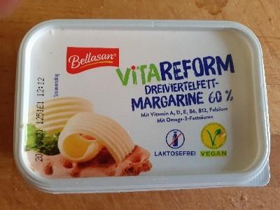 Bellasan Vita-Reform Dreichviertelfettmargarine 60%, Vita-Re | Hochgeladen von: Bauigel
