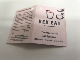 Rex Eat: Tomatenrisotto mit Bergkäse, Käse, Tomaten | Hochgeladen von: chriger