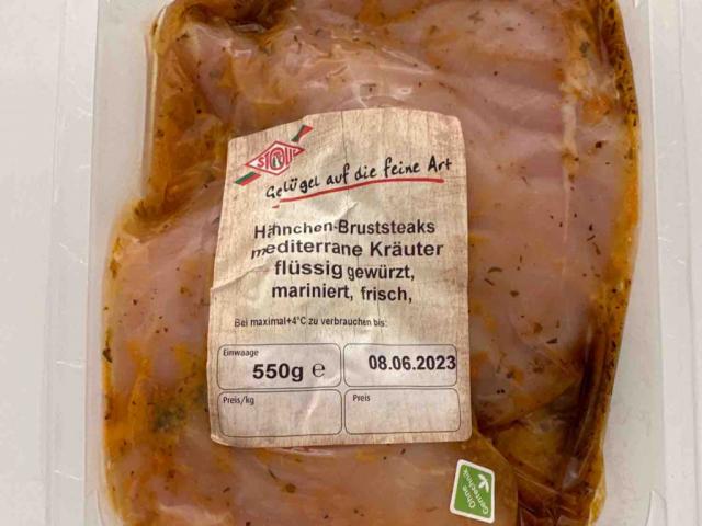 Hähnchen-Bruststeaks medi. Kräuter von SebSa | Hochgeladen von: SebSa