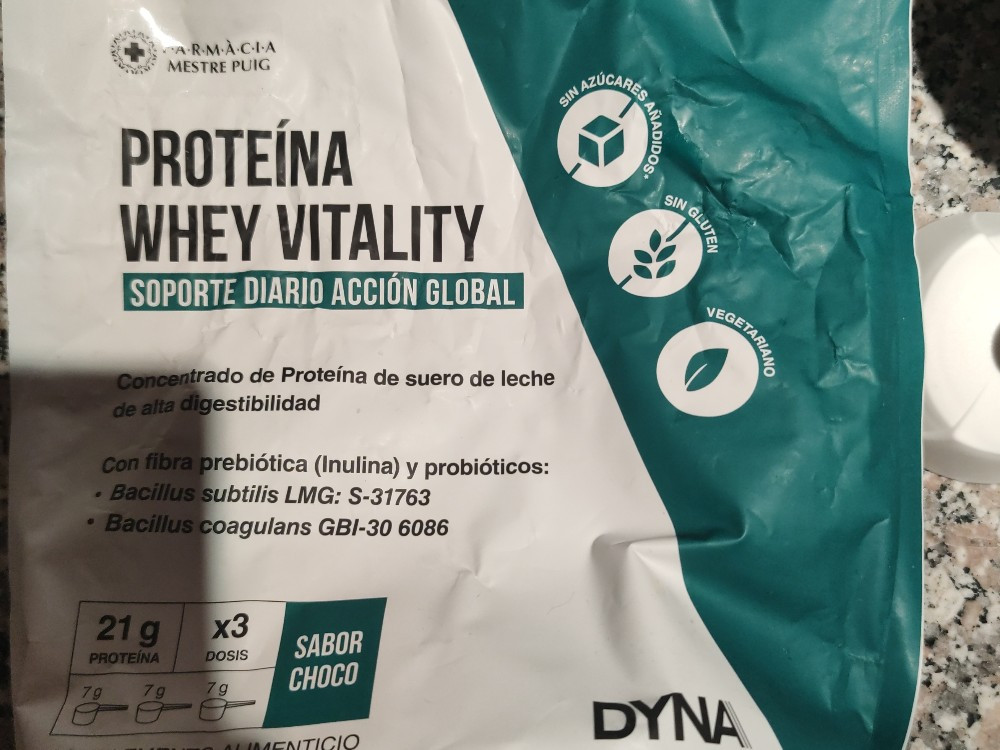 proteína whey vitality, vegetariano von Christine Jahn | Hochgeladen von: Christine Jahn proteína whey vitality, vegetariano von Christine Jahn | Hochgeladen von: Christine Jahn