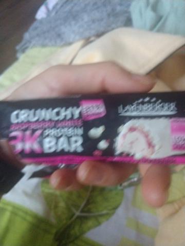 raspberry white protein bar by Caramelka | Uploaded by: Caramelka