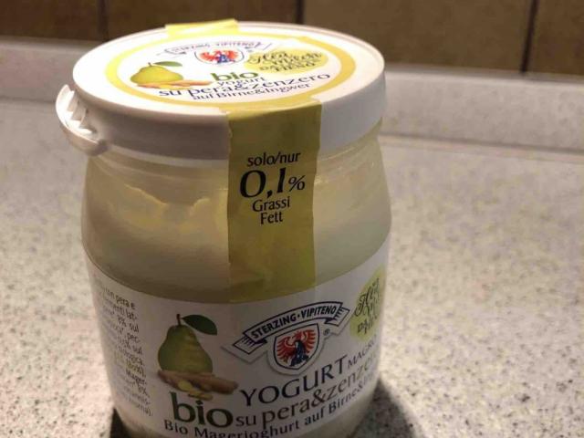 bio Yogurt Sterzing, Magerjoghurt auf Birnen&Ingwer von JRai | Hochgeladen von: JRainer