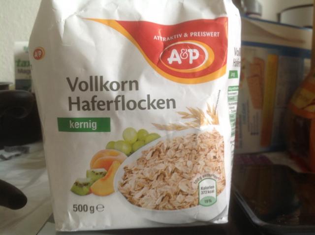 A&P Volkorn Haferflocken Kernig | Hochgeladen von: xtinak