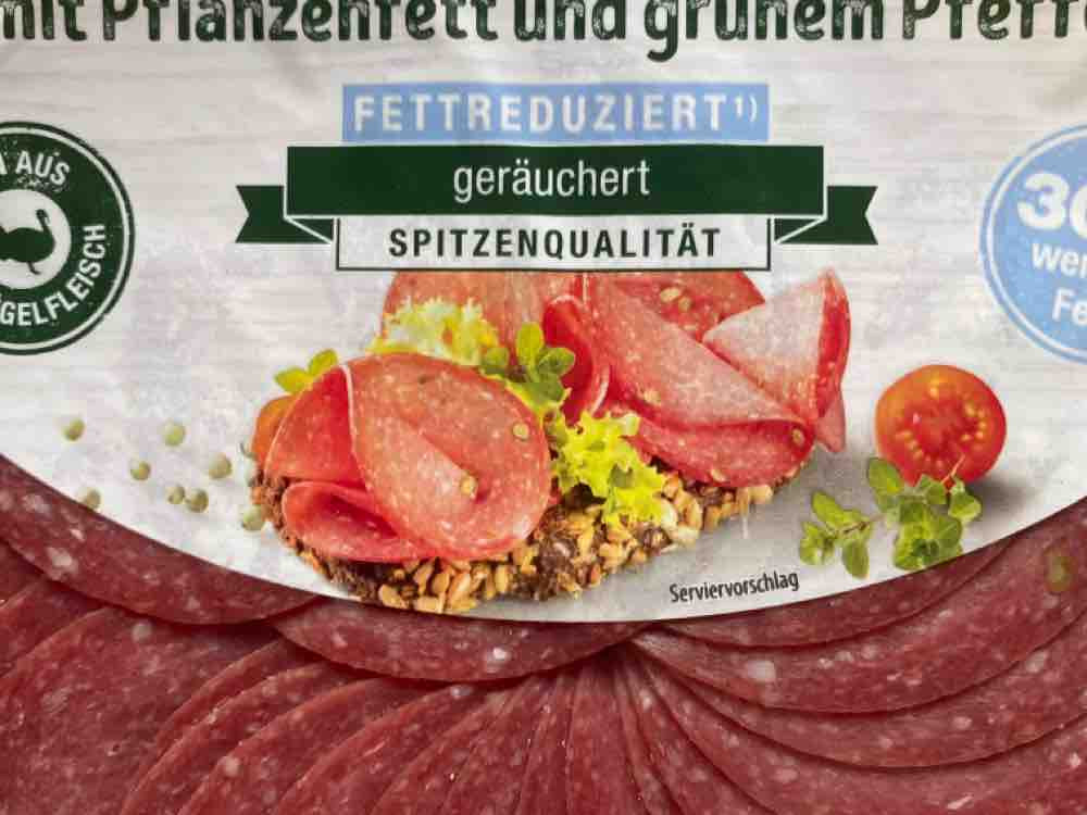 Geflügelsalami mit Pflanzenfett und grünem Pfeffer by quarhartt | Hochgeladen von: quarhartt